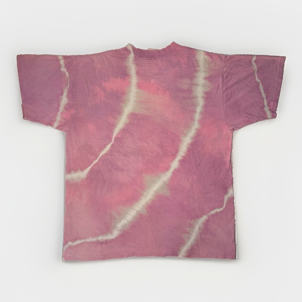 Vintage 90s Generra Hypercolor Heat Sensitive Tie Dye T-Shirt Made In USA XL - Picture 5 of 13